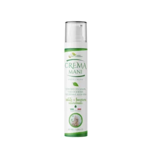 HAND Cream MYSKINCARE - Crema mani idratante con Olio di Jojoba, Olio di Canapa, Glicerina e Aloe Vera, per mani secche e screpolate